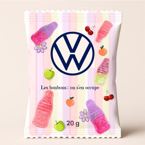 mini sachets bonbons pour entreprise